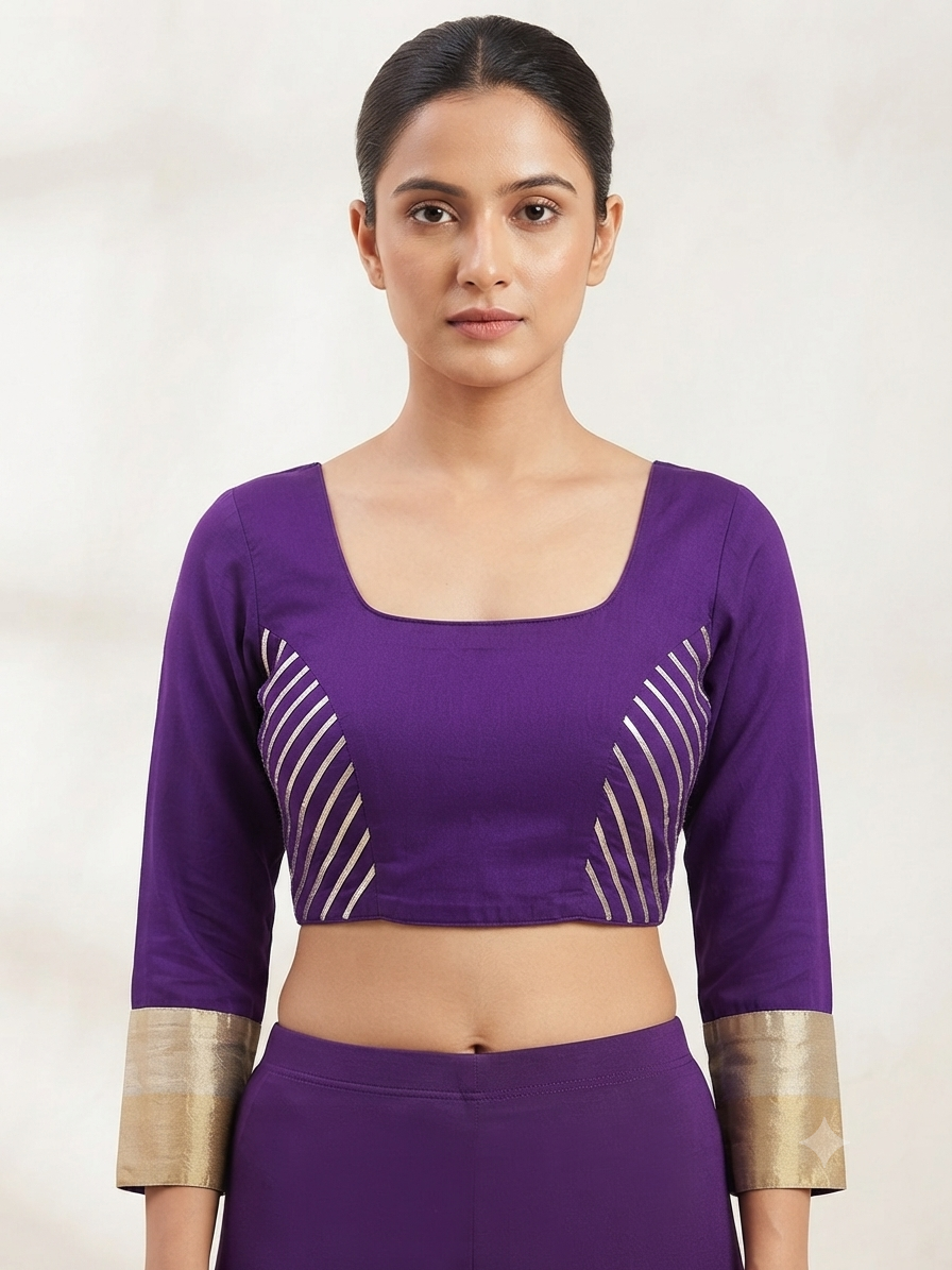 Navratri gota patti Blouse 👚 full hands🌸