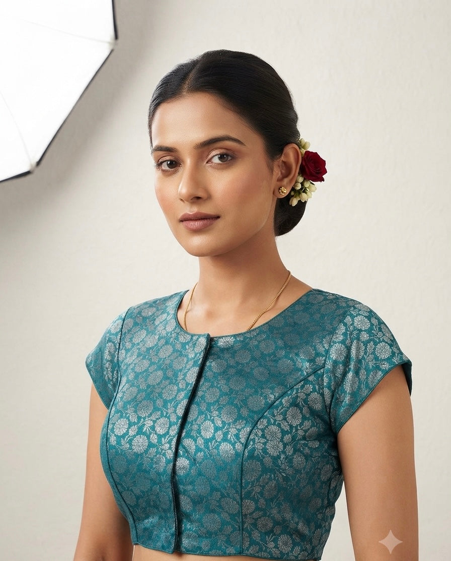 Designer Banaras Blouse 👚 with mega sleeves 🌸