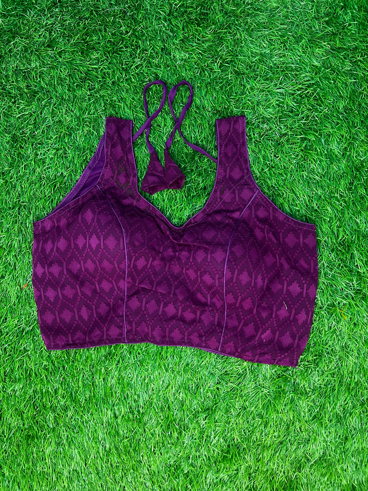 Purple blouse
