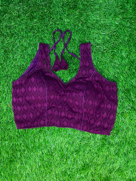 Purple blouse