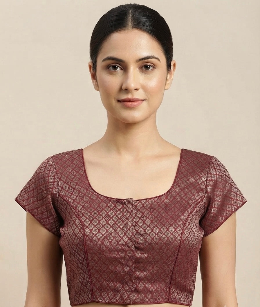 Banaras Classic Blouse 👚 with mega sleeves