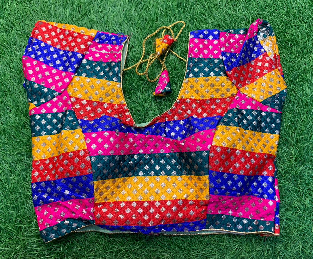 1 Multicolour fancy blouse 👚