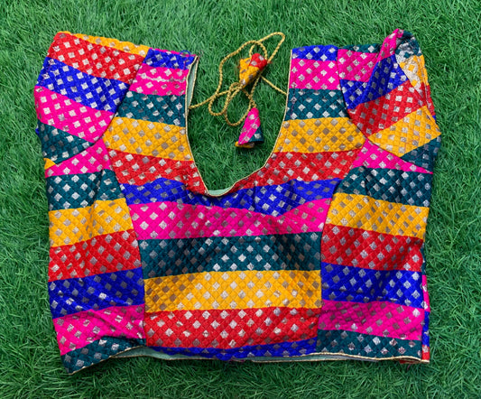 1 Multicolour fancy blouse 👚