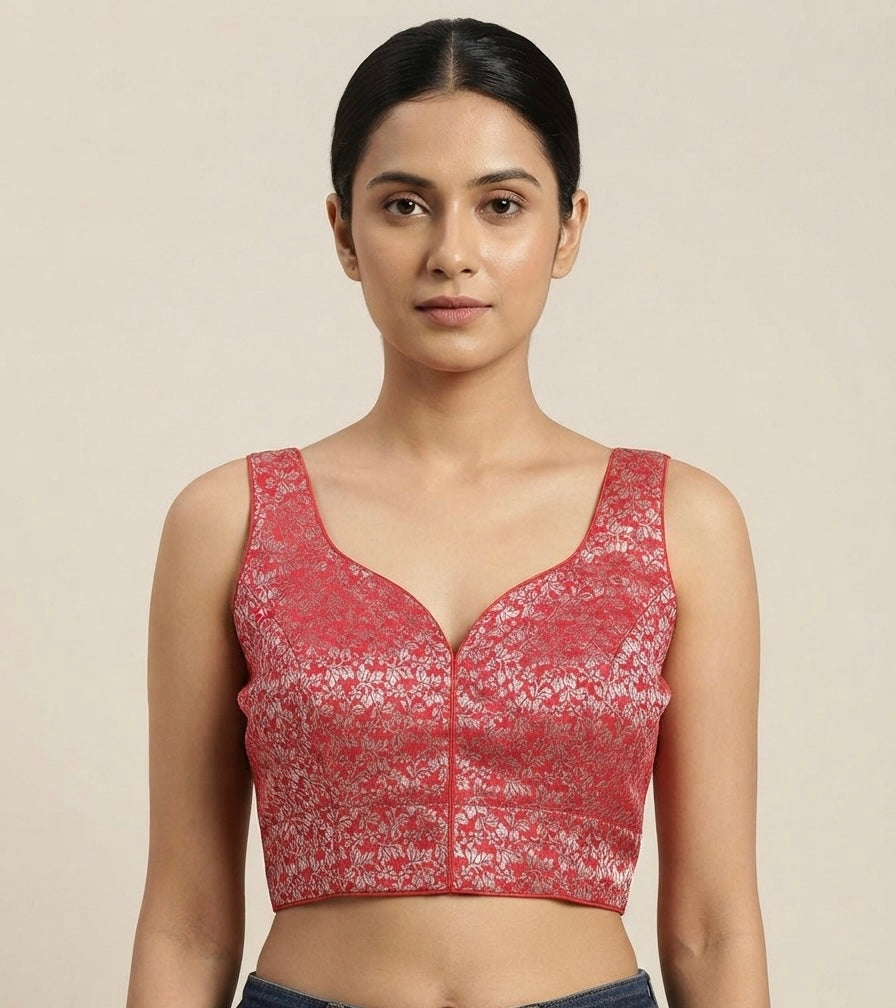 Banaras designer Blouse 👚 side hands available ✨