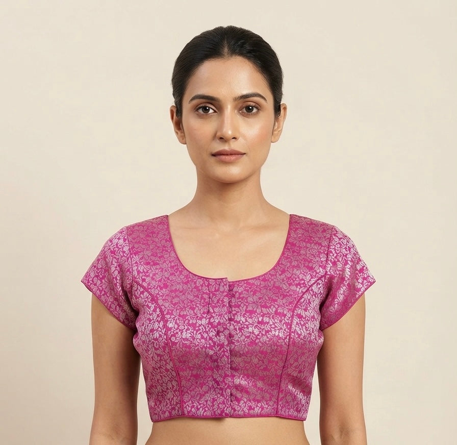 Banaras Grace Blouse 👚 with mega sleeves ✨