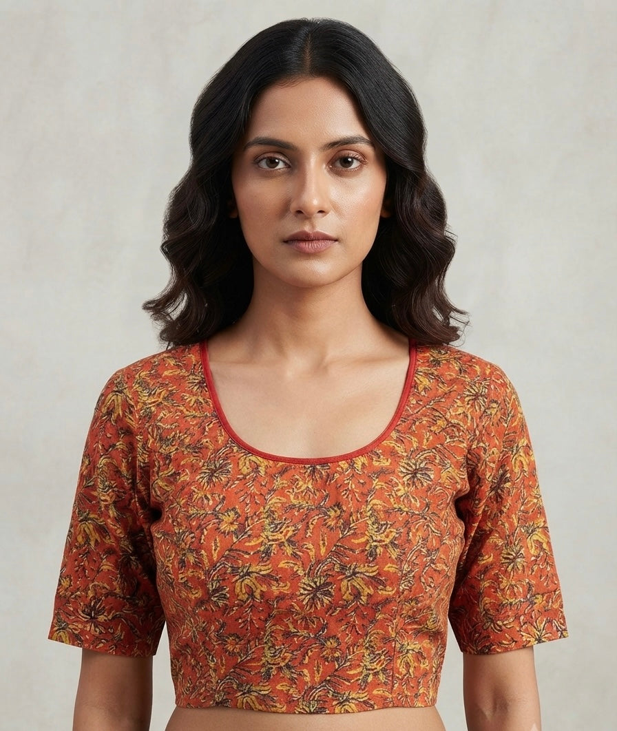 Kalamkari stretchable Blouse 👚