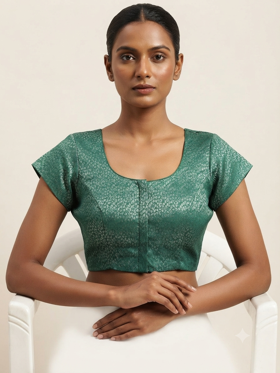 Banaras Elegance Blouse 👚 with mega hands ✨