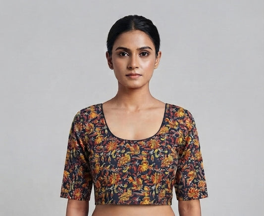 Kalamkari stretchable Blouse 👚