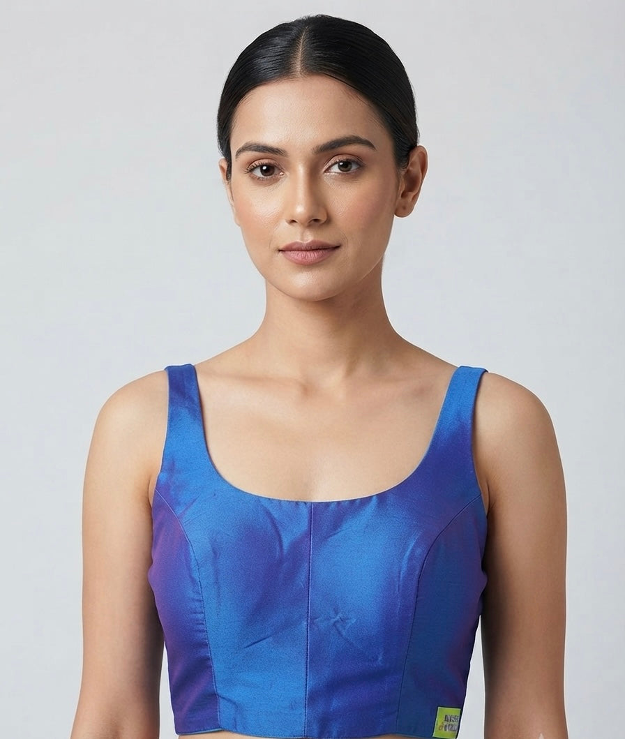 Silk Grace sleeveless Blouse 👚 (36 size🌸