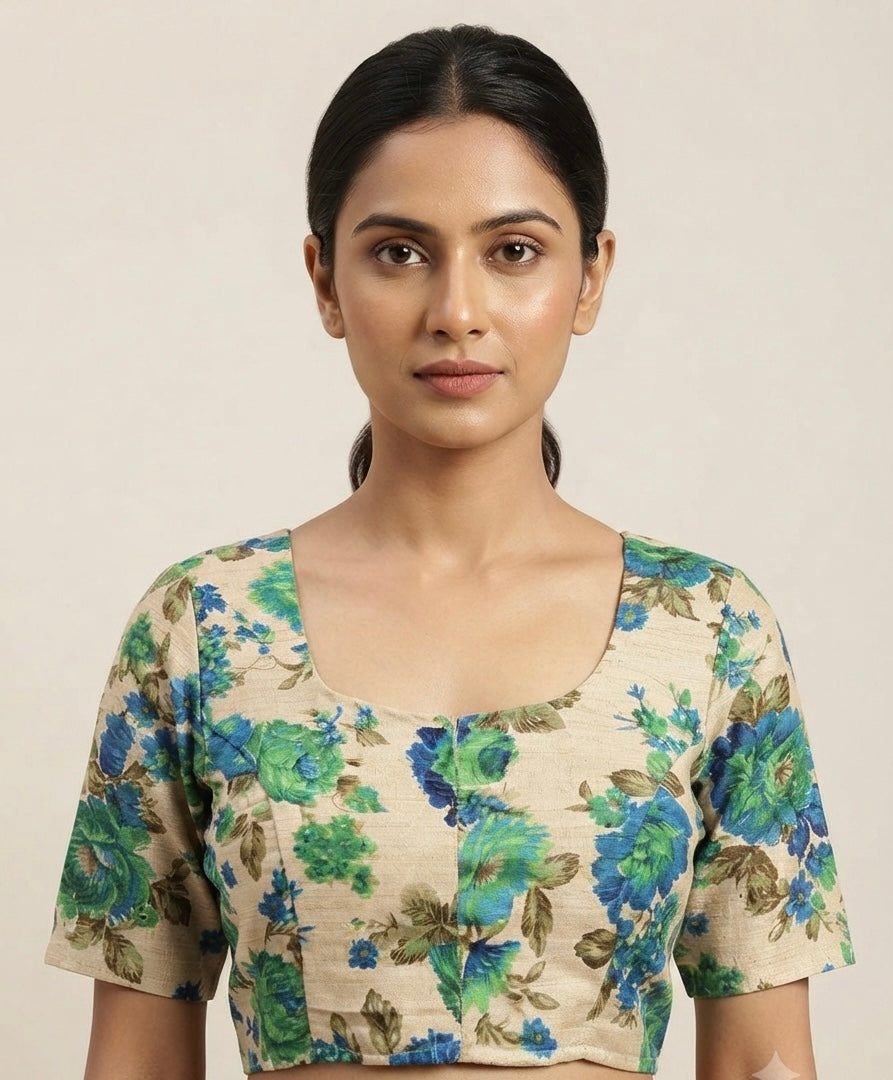 Flower 🌼 printed Blouse 👚