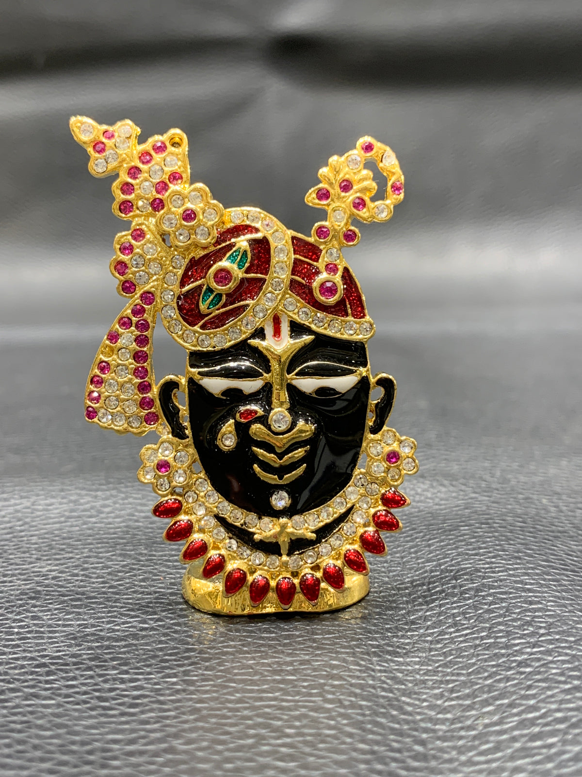 Shrinath ji with stone kundan work