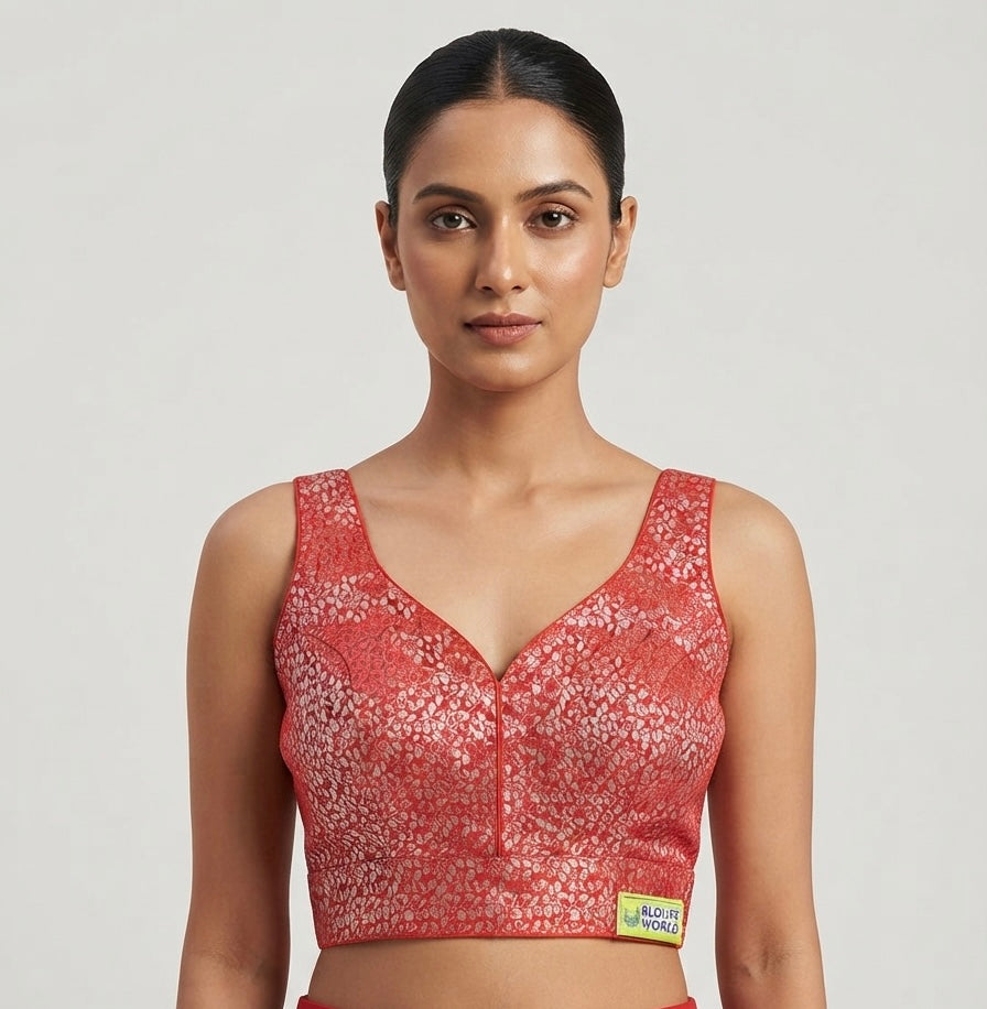 Banaras Regal Blouse 👚 side hands available ✨🌺