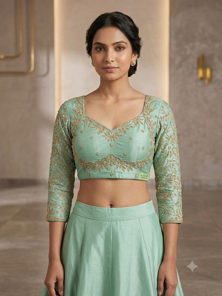 Full Hands Designer Blouse